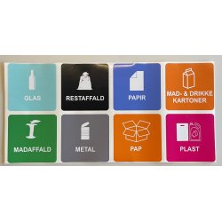 Affaldssorterings st til vgmontage - 1 st