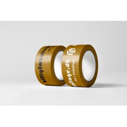 Logotape 1 farve - low noice tape - 72 ruller