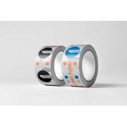 Logotape 2 farvet - Acryltape - 72 ruller