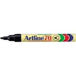 Marker Artline 70 sort 1,5 mm sort 12 stk
