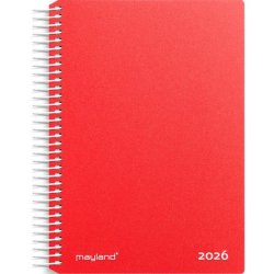 Mayland 2026 kalender, 1-Dags Spiral - Rd