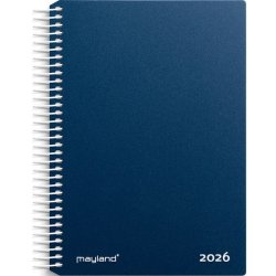Mayland 2026 kalender, 1-Dags Spiral - Bl