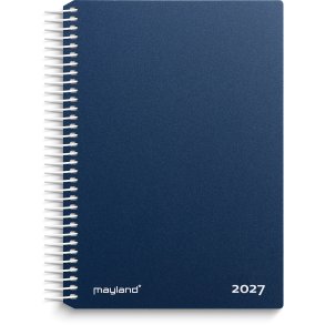 Mayland 2027 kalender, 1-Dags Spiral - bl�