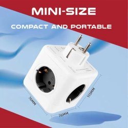 Stikdse til vgmontering - Kubestik - 1 stk.