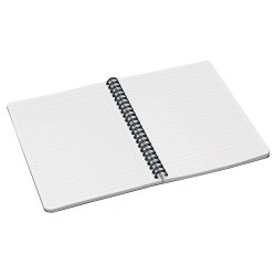 Notesbog A5 lin. 80g/90ark gr� - 1 stk.
