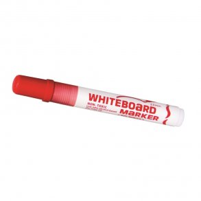 Whiteboard marker r�d - 12 stk