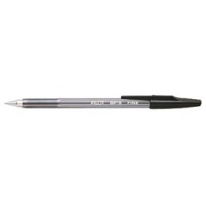 Kuglepen Pilot BP-S sort 27097 m/h�tte - 12 stk