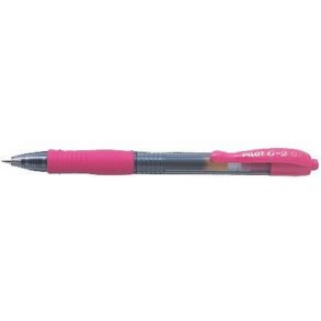 Gelpen Pilot G-2 pink Fine - 12 stk