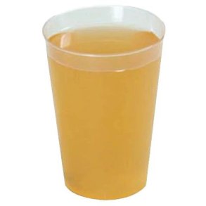 Plastglas 25 cl klar, Hjde 107 mm - 25 stk