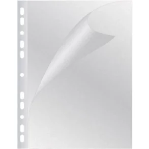 Q-connect plastlomme A4 sk/100 stk 80 my b/venstre