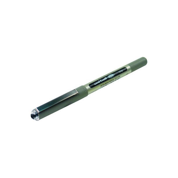 Rollerpen Uni-ball UB 157 sort - 12 stk