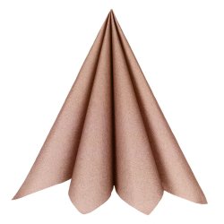 Servietter Airlaid Rose Gold - 20stk