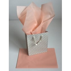 Silkepapir - Peach 50x75cm - 480ark