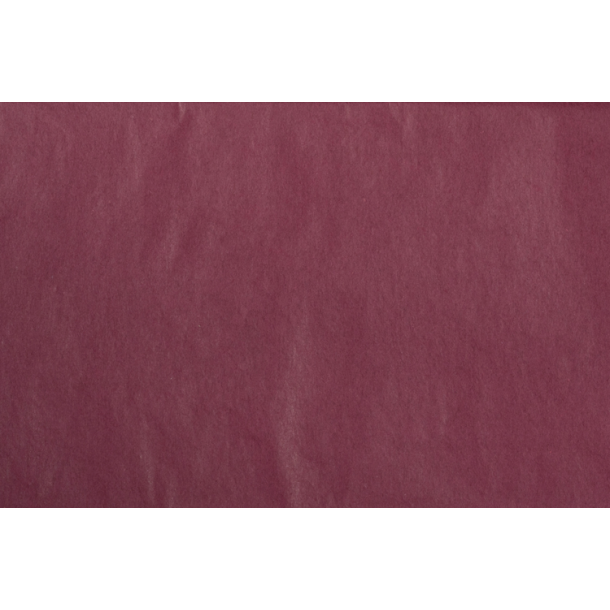 Silkepapir 50x75 cm. burgundy 480 ark