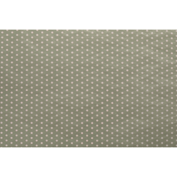 Silkepapir 50x75 cm. gr� dot 240 ark