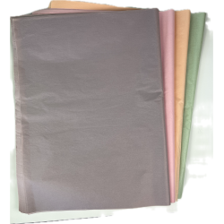 Silkepapir blandet farver nr. 2 50x75 cm. 480 ark. 