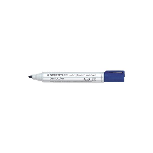 Whiteboard marker bl rund, Staedtler 351-3 - 10 stk.