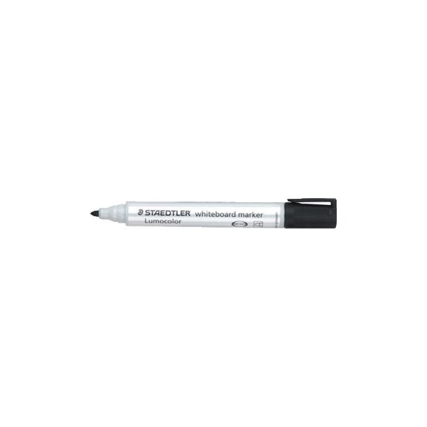 Whiteboard marker sort rund, Staedtler 351-9 - 10 stk.