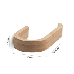 HIMALAYA toiletrulleholder Bambus - 1 stk.