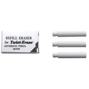Viskel�der til twist erase pen - 3 stk