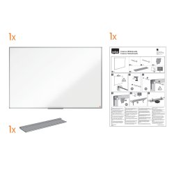 Stl magnetisk whiteboard 45x60cm