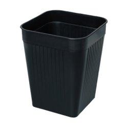 Papirkurv Orth 14 ltr. sort - 1 stk