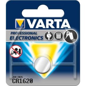 Batteri VARTA CR1620, Blisterpak - 1 stk.