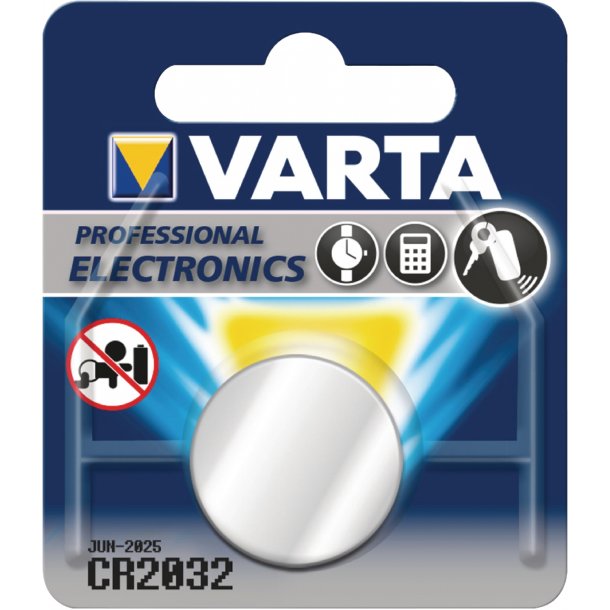 Batteri VARTA CR2032 Blisterpak - 1 stk.