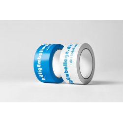 Logotape 1 farve - low noice tape - 72 ruller