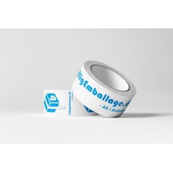 Logotape 1 farve - low noice tape - 72 ruller