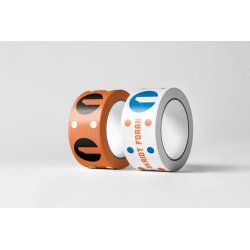 Logotape 2 farvet - Hotmelt tape - 72 ruller