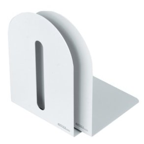 Bogst�tte 20 cm, hvid - 2 stk