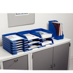 Brevbakker - Leitz Plus slim Frosted - 10 stk.