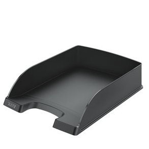 Brevbakker - Leitz Plus sort - 10 stk.