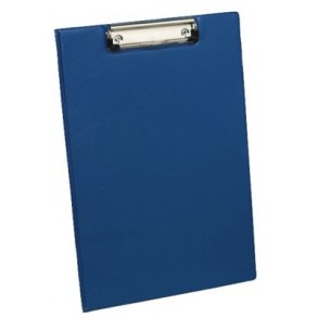 Clipboard A4 bl�, m/d�kside - 1 stk.