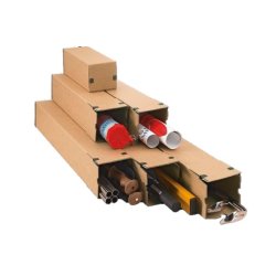 Teleskop kasse - 860 x 111 x 111 - 10 stk