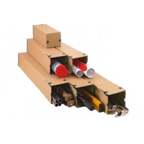 Firkant papr�r 315 x 105 x 105 - 10 stk