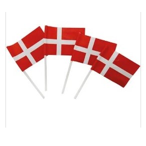 Hurra flag A4 Pose  10 stk.