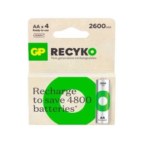 Genopladelige AA ReCyko batterier | 2600mAh - 1 pakke
