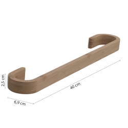 HIMALAYA Hndkldeholder 40cm Bambus - 1 stk.