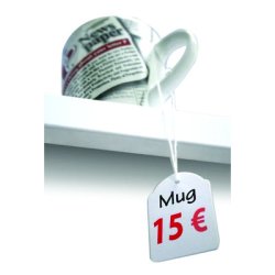 Hngemrker m/snor 9x24mm - 1000 stk.