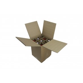 Flaskekasser til l - 9 lflasker - 20 kasser