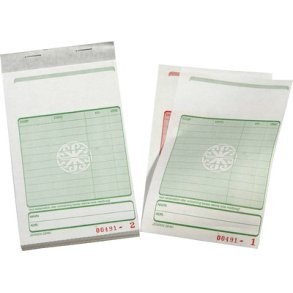 Kasseblok 2x50 blade, 160x102 mm - 5 stk