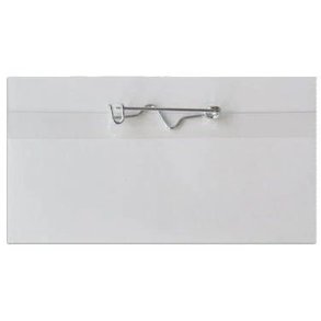 Kongresm�rker 30x70mm, m/n�l+clip m/indstik - 50 stk