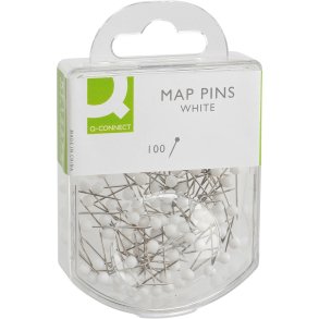 Kortn�le hvid, 4/20 - 100 stk