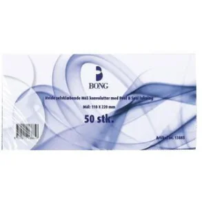 Kuvert M65 110x220mm, Mailman 70g - 50 stk.