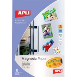A4 magnetisk papir Apli, 640 gr - 1 �ske