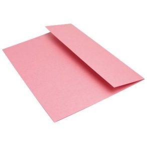 Ferco mappe med 1 klap i A4 i farven rosa - 1 stk.