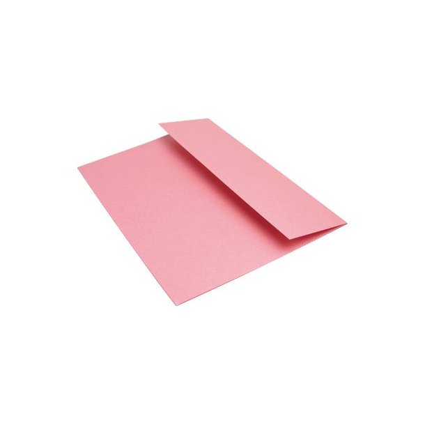 Ferco mappe med 1 klap i A4 i farven rosa - 1 stk.