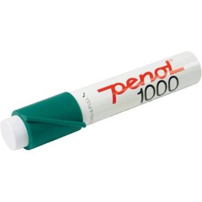 M�rkepen - Penol 1000 - gr�n 10 stk.